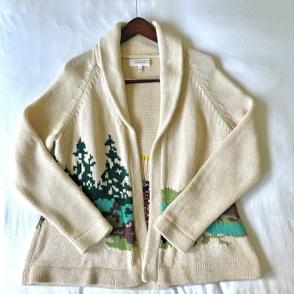 THE GREAT. Camp Lodge Cardigan - Size 1 (S) - Picture 6 of 16